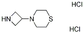 4-(Azetidin-3-yl)thiomorpholine dihydrochloride Structure