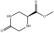 (S)-Methyl 5-oxopiperazine-2-carboxylate Structure