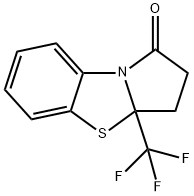 3a-(TrifluoroMethyl)-3,3a-dihydrobenzo[d]pyrrolo[2,1-b]thiazol-1(2H)-one Structure
