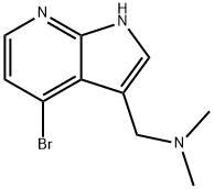 1H-Pyrrolo[2,3-b]pyridine-3-MethanaMine, 4-broMo-N,N-diMethyl-