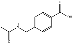 4-[(ACETYLAMINO)METHYL]BENZOIC ACID Structure