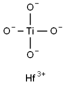 HAFNIUM TITANATE Structure