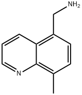 1-(8-methylquinolin-5-yl)methanamine(SALTDATA: FREE) Structure