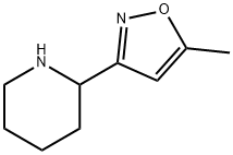 2-(5-methyl-3-isoxazolyl)piperidine(SALTDATA: FREE) Structure