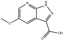 5-Methoxy-1H-pyrazolo[3,4-b]pyridin-3-carboxylic acid Structure