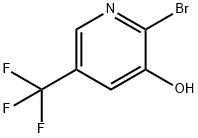 2-Bromo-3-hydroxy-5-trifluoromethylpyridine Structure
