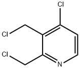 4-chloro-2,3-bis(chloroMethyl)pyridine Structure