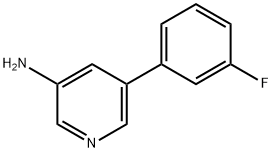 5-(3-fluorophenyl)pyridin-3-aMine