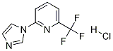 2-(1H-IMidazol-1-yl)-6-(trifluoroMethyl)pyridine hydrochloride Structure