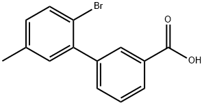 2-BroMo-5-Methylbiphenyl-3-carboxylic acid Structure