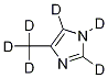 4-MethyliMidazole-d6 Structure
