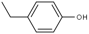 4-Ethylphenol Structure