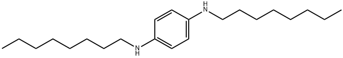 N,N'-Dioctyl-p-phenylenediamine Structure
