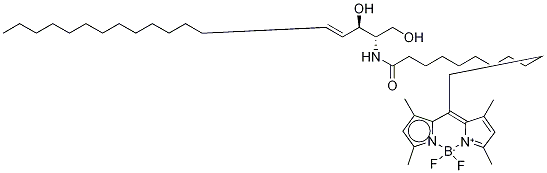 Bodipy C12-CeraMide Structure