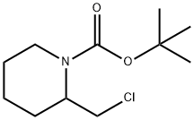 tert-butyl 2-(chloromethyl)piperidine-1-carboxylate Structure