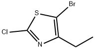 5-Bromo-2-chloro-4-ethylthiazole Structure