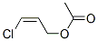 [(Z)-3-chloroprop-2-enyl] acetate Structure