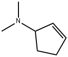 2-Cyclopenten-1-amine,N,N-dimethyl- Structure