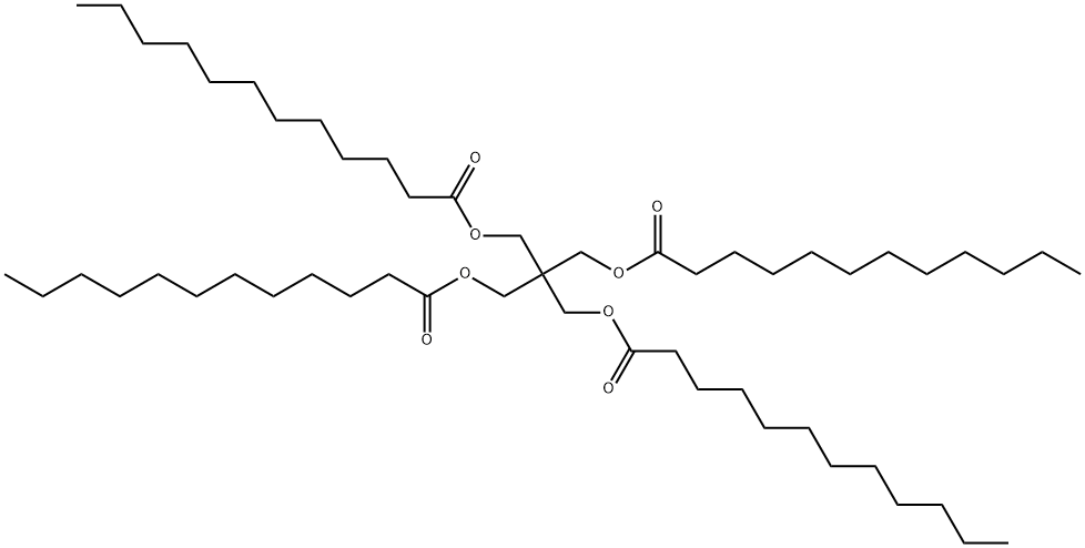 pentaerythritol tetralaurate  Structure