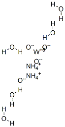 AMMONIUM TUNGSTATE PENTAHYDRATE (99.999%-W) PURATREM Structure