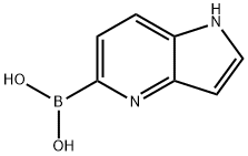 Boronic acid, B-1H-pyrrolo[3,2-b]pyridin-5-yl- Structure