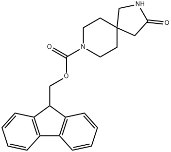 N-FMOC-2,8-diazaspiro[4.5]decan-3-one Structure