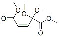 (Z)-4,4-Dimethoxy-2-pentenedioic acid dimethyl ester Structure