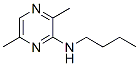 Pyrazine, 3-(butylamino)-2,5-dimethyl- (8CI) Structure