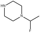 1-(1-fluoroethyl)piperazine Structure