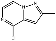 4-CHLORO-2-METHYLPYRAZOLO[1.5-A] PYRAZINE Structure