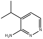 3-PyridazinaMine, 4-(1-Methylethyl)- Structure