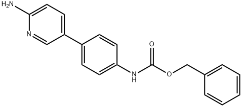 2-AMino-5-(4-Cbz-AMinophenyl)pyridine Structure