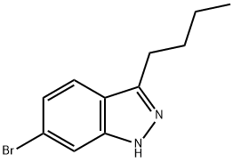 6-Bromo-3-butyl-1H-indazole Structure