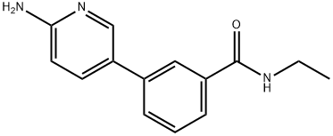 3-(6-AMinopyridin-3-yl)-N-ethylbenzaMide Structure