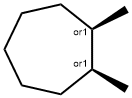 cis-1,2-Dimethylcycloheptane Structure