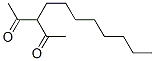 3-octylpentane-2,4-dione Structure