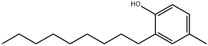 2-nonyl-p-cresol Structure