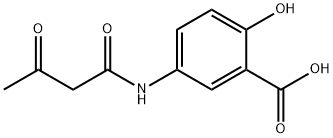 3'-Carboxy-4'-hydroxy-acetoacetanilide Structure