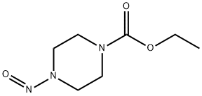 4-NITROSOPIPERAZINE-1-CARBOXYLIC*ACID ETHYL ESTER Structure