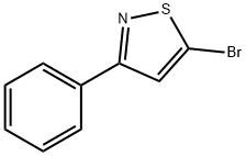 5-bromo-3-phenylisothiazole Structure