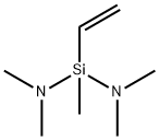 BIS(DIMETHYLAMINO)METHYLVINYLSILANE Structure
