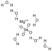 Magnesium selenate hexahydrate. Structure