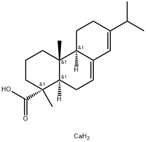 calcium abietate Structure