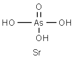 STRONTIUM ARSENATE Structure