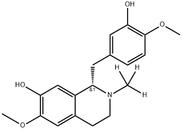 Reticuline-d3 Structure