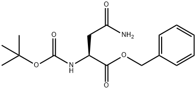 BOC-ASN-OBZL Structure