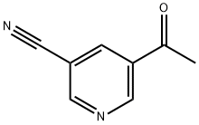 3-Pyridinecarbonitrile,5-acetyl- Structure