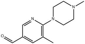 5-Methyl-6-(4-Methylpiperazin-1-yl)nicotinaldehyde Structure