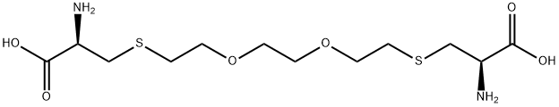 1,8-Bis(cystineyl)-3,6-dioxa-octane Dihydrochloride Structure