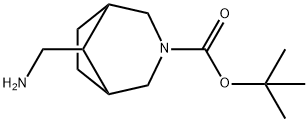 8-AMinoMethyl-3-Boc-3-azabicyclo[3.2.1]octane Structure